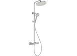 Ideal Standard Ceratherm T25N Duschsystem A8495AA Aufputz, Flex, 2 Strahlarten, Wasser- & Energiesparend, Chrom