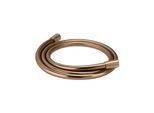 Herzbach Design iX PVD Brauseschlauch 21.935300.1.39 mit Drehkonus, Brauseschlauch 1600mm, Copper Steel