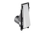 Geberit Betätigungstaste m Kolbengehäuse 240048001 pneum. Urinal Handauslösung, Chromstahl