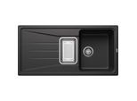 Blanco Sona 6 S Spüle 519680 100 x 50 cm, PuraDur anthrazit, reversibel, mit Schale, ohne Ablauffernbedienung