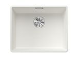 Blanco Subline 500-f Spüle 523535 52,7x42,7cm, PuraDur weiß, für Unterbau