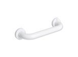 Hewi 477 active+ Wannengriff 477.31D10098 250mm, signalweiß, antimikrobiell, Rosetten Ø 60mm