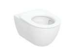 Geberit Acanto Wand-Tiefspül-WC-Set 502996001 36x38,5x53,5cm, 4,5 l, geschlossen, mit Sitzring, weiß