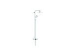 Grohe Rainshower Duschsystem 26657000 chrom, mit Aufputz-Thermostat, Duscharm 45cm schwenkbar