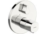 Hansa Hansaliving Wannenarmatur 81149552 Unterputz-Wannen/Brause-Thermostat, mit Mengenregulierung, chrom
