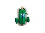 Caleffi Discal Mikroblasenabscheider 551082 DN 80, Stahl-Gehäuse, Flanschanschlüsse, mit Isolierung
