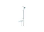 Grohe Grohetherm 2000 Brause Thermostat 34482001 chrom, mit Brausegarnitur Power & Soul
