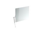 Hewi Kippspiegel 802.01.100L98 725x741x73mm, Hebel links, signalweiß
