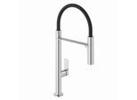 Kludi QORD Küchenarmatur 568590575 flexibler abnehmbarer Auslauf, Chrom