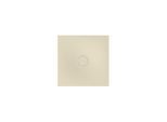 Bette BetteAir Duschfliese 7352-006AE,T2 1000 x 1000 mm, jasmin, Rechteck, glasierter Titan-Stahl, mit Minimum-Täger