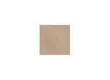 Bette BetteAir Duschfliese 7350-425PLUS,T2 900 x 900 mm, greige, Rechteck, glasierter Titan-Stahl, mit Minimum-Täger