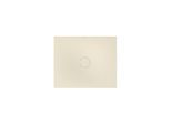 Bette BetteAir Duschfliese 7355-001AE,T2 1200 x 1000 mm, pergamon, Rechteck, glasierter Titan-Stahl, mit Minimum-Täger
