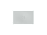 Bette BetteAir Duschfliese 7356-002AE,T2 1400 x 900 mm, manhattan, Rechteck, glasierter Titan-Stahl, mit Minimum-Täger
