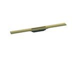 hansgrohe RainDrain Flex Duschrinne 56044140 80cm, Fertigset, kürzbar, brushed bronze