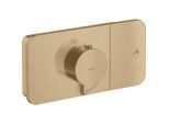 hansgrohe Axor One Fertigmontageset 45711140 Unterputz-Thermostatmodul, 1 Verbraucher, brushed bronze