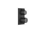 Dornbracht Fertigmontageset Deque 3642667033 schwarz matt, Unterputz-Thermostat