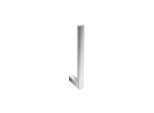 Hewi System 900 Q Reservepapierhalter 900Q21.004XA geschliffen, aus Edelstahl, doppelt, 20x238x63mm
