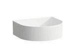 LAUFEN Sonar Waschtisch-Schale H8123434001121 41x36,5cm, mit Textur, ohne Hahnloch, ohne Überlauf, LCC