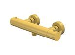 Steinberg Serie 340 Brause-Thermostat 3403200BG Aufputz, 1/2", Brushed Gold