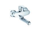 Kludi Objekta Küchenarmatur 328810575 Wandmontage, Ausladung 115 mm, chrom