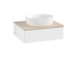 Villeroy & Boch Antao Waschtischunterschrank 600x190x500mm L07113MT mit Beleuchtung mit Struktur FK/AP: MT/3