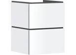 hansgrohe Xilesa E Waschtischunterschrank 54291700 480x470mm, 2 Schubkästen PushOpen, mattweiß