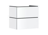 hansgrohe Xilesa E Waschtischunterschrank 54258700 680x470mm, 2 Schubkästen, für Waschtisch, ohne PushOpen, mattweiß