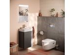 hansgrohe Xilesa E Waschtischunterschrank 54245760 430x330mm, für Handwaschbecken, Türanschlag links, schiefergrau matt