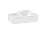 Villeroy & Boch Antao Waschtischunterschrank 800x190x500mm L08010MT mit Beleuchtung FK/AP: MT/0