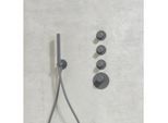 Herzbach Deep Grey Fertigmontageset 23.523015.1.06 Universal-Thermostat-Modul, grau matt
