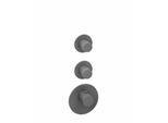 Herzbach Deep Grey Fertigmontageset 23.522010.1.06 Universal-Thermostat-Modul, grau matt