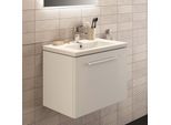 Ideal Standard i.life S Möbel-Waschtisch T4590MA mit Hahnloch und Überlauf, 61 x 38,5 x 18 cm, weiß Ideal Plus