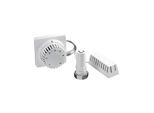 Oventrop Uni FH Thermostat 1012396 7-28 GradC, Nullstellung, weiß, mit Fernfühler, Kapillarrohr 5 m