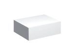Geberit Xeno² Seitenschrank 500507011 58x20x46,2cm, mit Schublade, hochglänzend/weiß