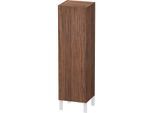 Duravit L-Cube Halbhochschrank LC1178L2121 40x36,3x132cm, Tür links, nussbaum dunkel