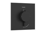 hansgrohe Ecostat Comfort E Thermostat 33710670 Unterputz, für 1 Verbraucher, 25,4 l/min, schwarz matt