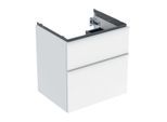 Geberit iCon Waschtisch-Unterschrank 502303011 59,2x61,5x47,6cm, 2 Schubladen, weiß/lackiert hochglänzend