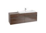 Villeroy & Boch Collaro Waschtischunterschrank C03000VH 160x54,8x50cm, Waschtisch rechts, Arizona Oak