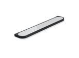 Hewi System 800 Ablage 800.03.10060CV 600mm, Platte Acrylglas, Halter und Becher schwarz tiefmatt