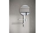 Ideal Standard Alu+ Beauty Bar M700 BD588SI mit Handtuchhalter und Spiegel 320mm, Silver