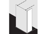 Kermi Xb Festfeld XBFFW04020VYK 41,7x200cm, silber hochglanz, ESG SR Opaco Clean, Glasanlage