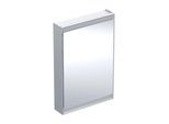 Geberit One Spiegelschrank 505810001 60x90x15cm, mit ComfortLight, 1 Tür, Anschlag links, Aluminium eloxiert