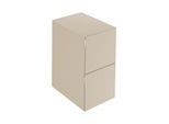Keuco Edition 11 Art Sideboard 32542850401 40x70x49cm, 2 Frontauszüge, Innenbeleuchtung, Glas satiniert, sand