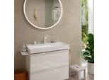 hansgrohe Tecturis S Waschtischarmatur 73340700 CoolStart, EcoSmart+, mit Push-Open-Ablaufgarnitur, mattweiß