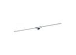 Geberit CleanLine Duschrinne 154440KS1 30-90 cm x 4,4 cm, Edelstahl gebürstet, bodeneben
