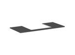 hansgrohe Xelu Q Konsole 54111910 1180 x 550 mm, Ausschnitt 600 x 480 mm, diamantgrau matt