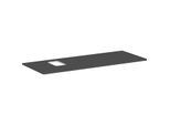 hansgrohe Xelu Q Konsole 54123910 1360 x 550 mm, Ausschnitt links, Aufsatzwaschtisch mit Hahnloch, diamantgrau matt