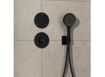 hansgrohe ShowerSelect Comfort S Thermostat 15559670 UP, für 1 Verbraucher, mattschwarz