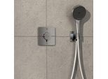 hansgrohe ShowerSelect Comfort Q Thermostat 15583000 UP, für 2 Verbraucher, ohne Sicherungskombination EN 1717, chrom