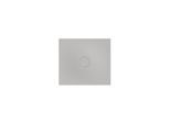 Bette BetteAir Duschfliese 7351-413T2 1000 x 900 mm, dust, Rechteck, glasierter Titan-Stahl, mit Minimum-Täger